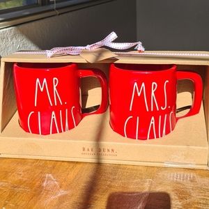 Rae Dunn Mr Claus Mrs Claus